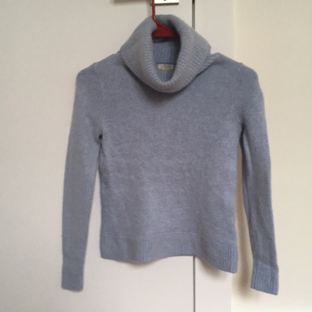 Light Blue Wool Sweater